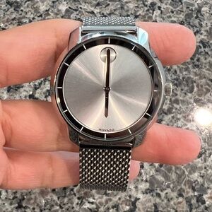 Women’s Movado Bold Silver/ Stainless Steel Mesh Band